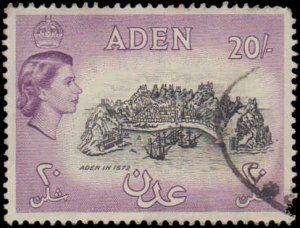 Aden #61A, Incomplete Set, High Value, 1957, Used