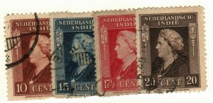 Netherlands Indies #255-8 used