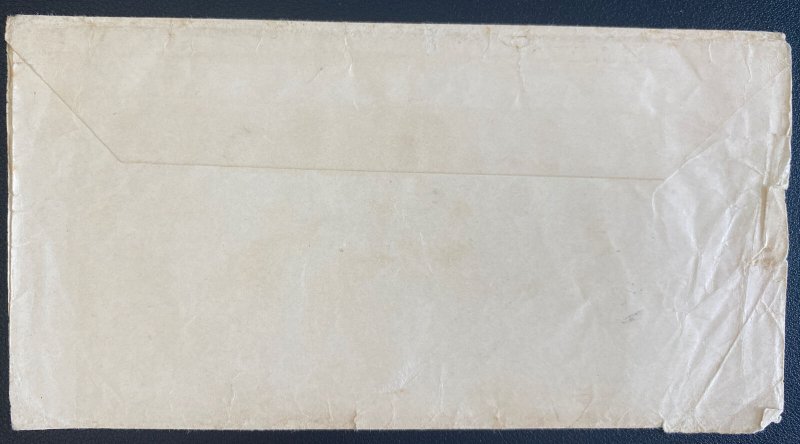 1900s England Stationery Wrapper Cover To Georgetown British Guiana Stamp Collec