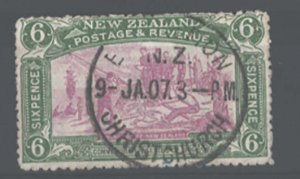 New Zealand 1902 Christchurch Exhibition 6d fu cds, the usual indistinct perfs s