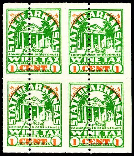 U.S. ARKANSAS ST. REVS W16Sa  Mint (ID # 27321)