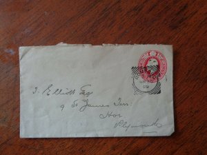 Edward V11. 4 Items of Postal Stationery 3 pre printed reply Envelopes.