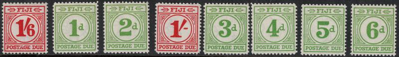 Fiji 1940 SC J12-J19 CV $97