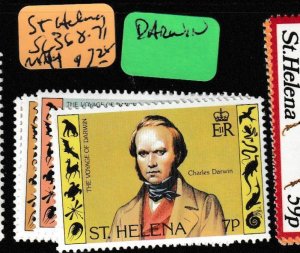 St Helena SC 368-71 Darwin MNH (7ged)