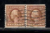 UNITED STATES SC# 457 PAIR F/U