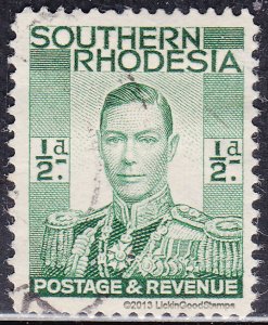 Southern Rhodesia 42 King George VI 1937