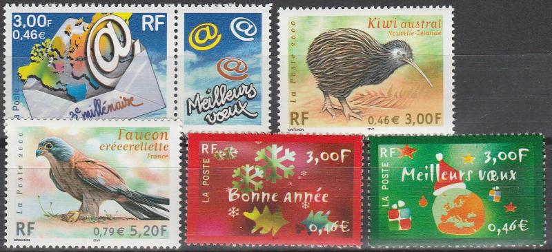 France #2790-4  MNH CV $8.10  (A11794)