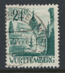 German States Wurttemberg   SC 8N22 1948  see scans & details