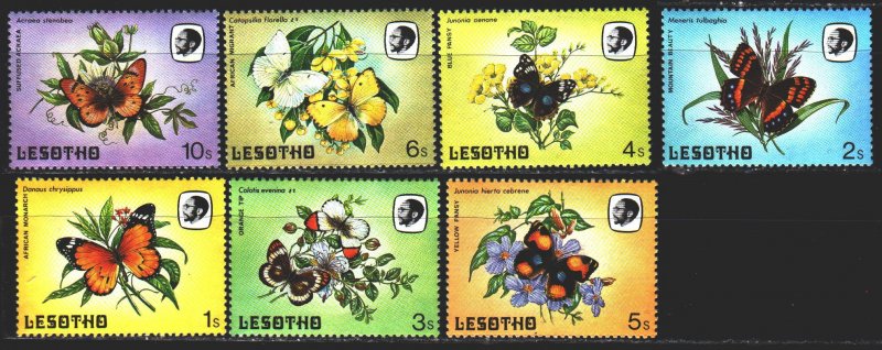 Lesotho. 1984. 442-49 from the series. Butterflies. MNH.