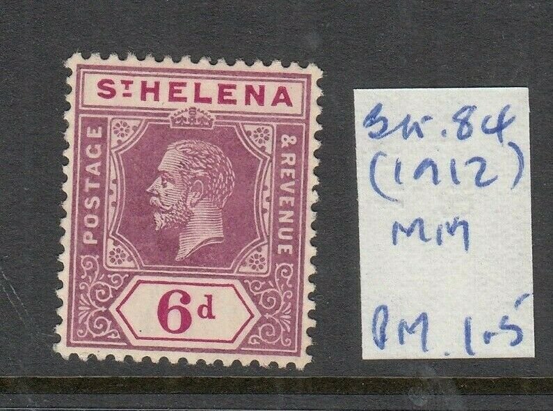 ST HELENA 1912 6D DULL/DEEP PURPLE MINT SG84