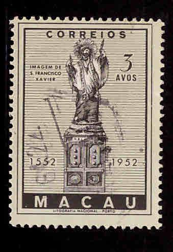 Magnificent Macau Macao Scott 365 Used stamp 1952