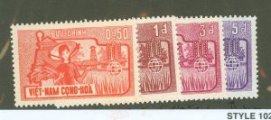 Vietnam/South (Empire/Republic) #207-210 Mint (NH) Single (Complete Set)