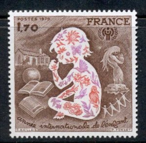 France 1978 IYC Intl. year of the Child MUH