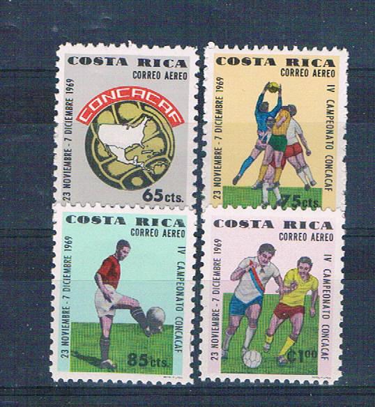 Costa Rica C494 97 MNH set Soccer (C0142)