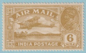 INDIA C4 AIRMAIL  MINT HINGED OG * NO FAULTS VERY FINE! - MGC