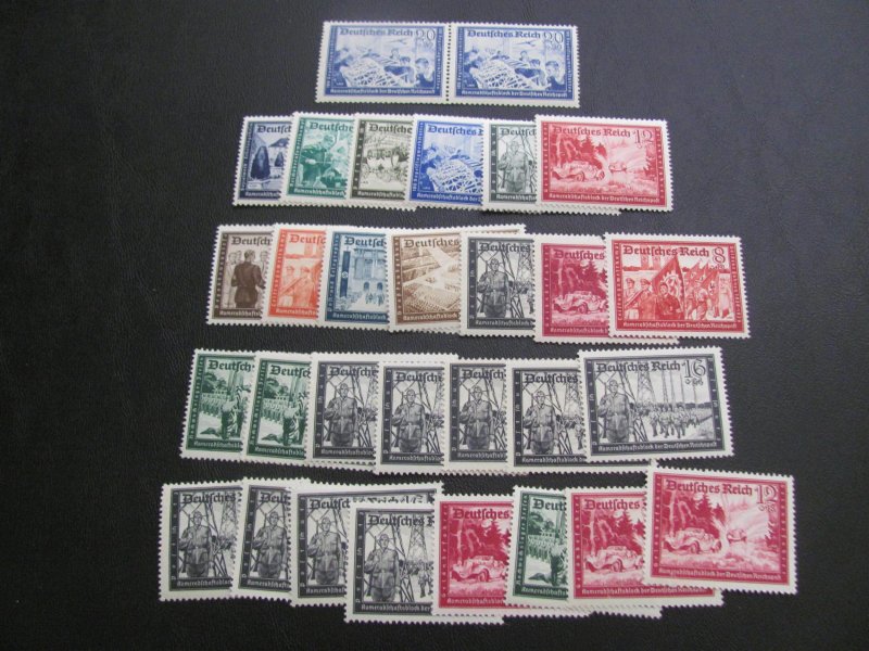 GERMANY 19389-41 MNH SC# B148/159 CONFERENCES  LOT (115)