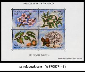 MONACO - 1993 SEASONS OF THE ALMOND /FRUITS M/S MNH SG #2113