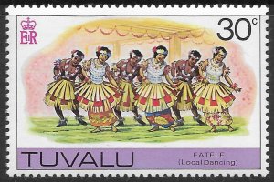 Tuvalu Scott 68 MNH 30c Fatele Local Dancing issue of 1977