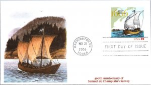 FDC 2006 Sc #4073 Fleetwood Cachet - Washington DC - Single - J944