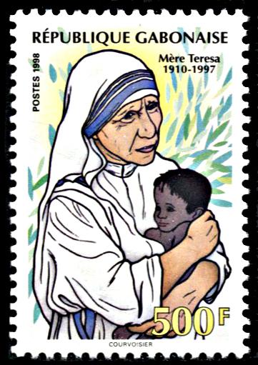 Gabon 927, MNH, Mother Teresa of Calcutta