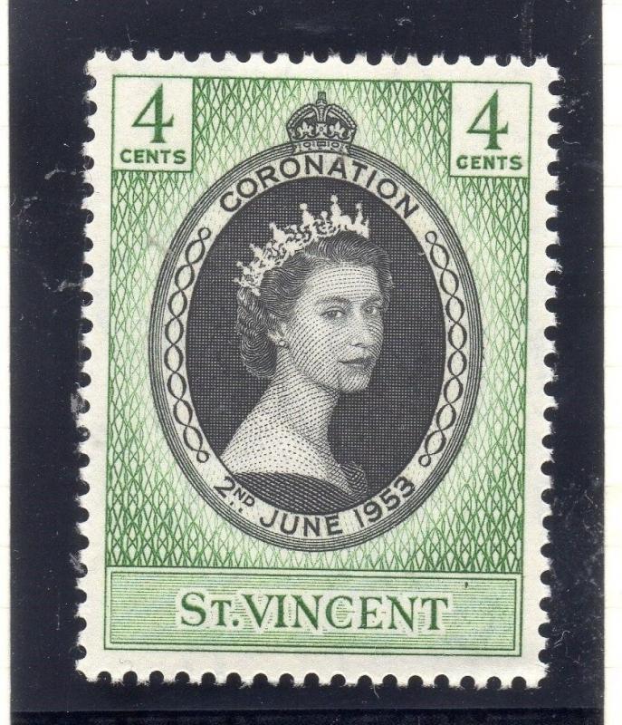 St Vincent 1953 Early Issue Fine Mint Hinged 4c. 295688