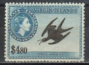 Virgin Islands Stamp 127  - Man-o-war bird