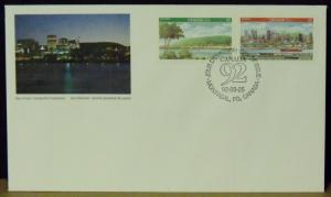 3171   Canada   FDC's   # 1405a, 1406, 1407, 1405a   Canada '92    CV$ 17.55