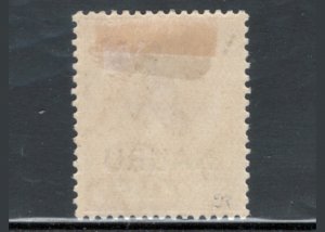 Nauru 1916 King George V Overprint 6p Scott # 10 MH