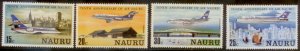Nauru 1980 SC# 210-3 Airplanes M-LH L156