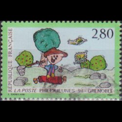 FRANCE 1994 - Scott# 2418 Stamp Day Set of 1 Used