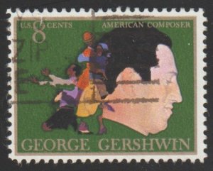 SC# 1484 - (8c) -  George Gershwin, used single