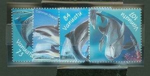 Vanuatu #772-5  Single (Complete Set)