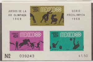 Mexico Scott #992a Stamps - Mint Sheet