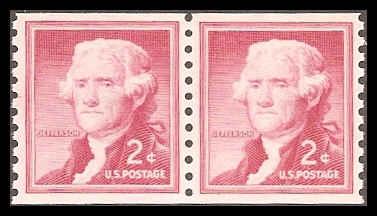 1055 Mint VF NH Pair