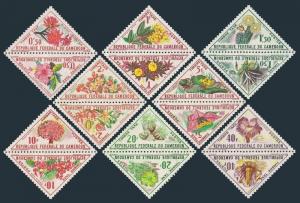 Cameroun J34-J49,MLH/MNH.Michel P35-P50. Due stamps 1963.Flowers.Hibiscus