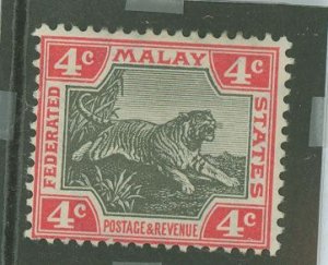 Malaya #28 Unused Single