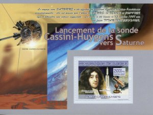 Guinea Space Stamps 2007 MNH Launch Cassini-Huygens Probe to Saturn 1v S/S II