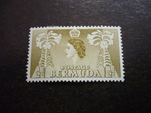 Stamps - Bermuda - Scott# 143 - Mint Hinged Part Set of 1 Stamp