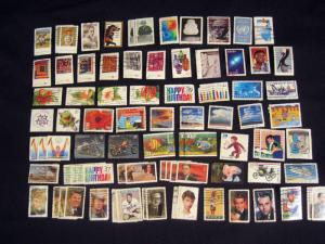 210+ 32c-39c Used USA Stamps Great Cond.