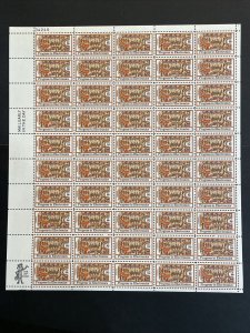 1973 sheet, 8-Cent Electronics Progress Sc# 1501 