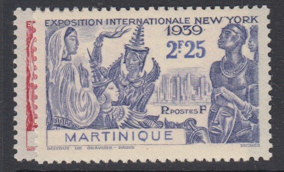 MARTINIQUE, Scott 186-187, MNH