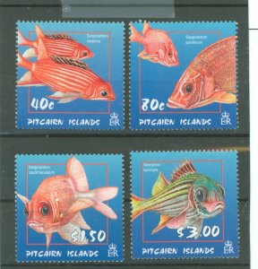 Pitcairn Islands #583-586 Mint (NH) Single (Complete Set)