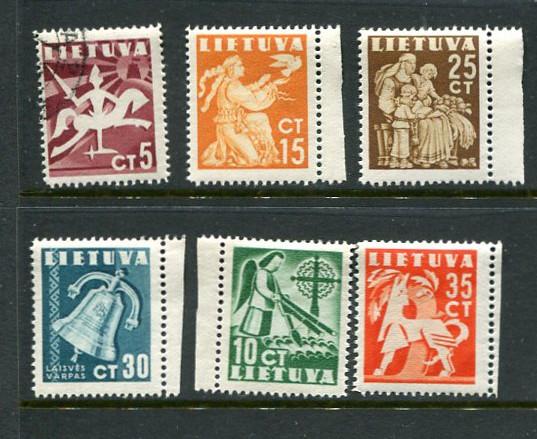 Lithuania #317-22 Mint/ Used