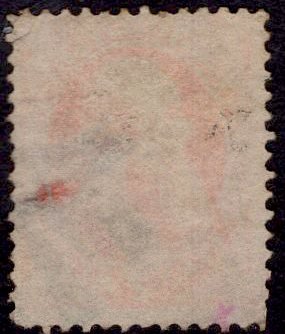 US Stamp #149 7c Vermillion Stanton USED SCV $90