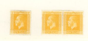 New Zealand #163 Unused Multiple