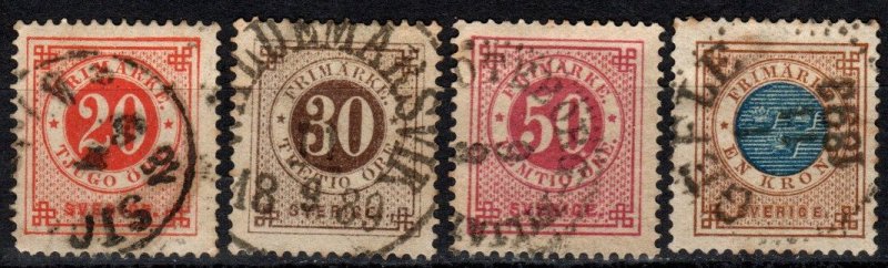 Sweden #46-9  F-VF Used CV $11.00 (X5360)