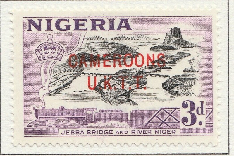 1960 CAMEROON BRITISH TRUST TERRITORY 3d MH* Stamp A4P40F40059-
