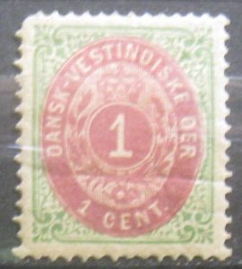 Danish West Indies #5 Used- SCV=$30.00  (HR)