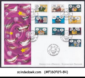 FRANCE - 2005 SMILES SERIES / CARTOON - 7V - FDC