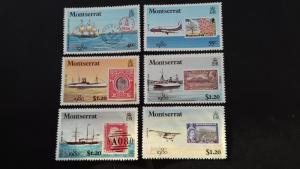 Montserrat 1980 Transportation & Stamps on Stamps MLH